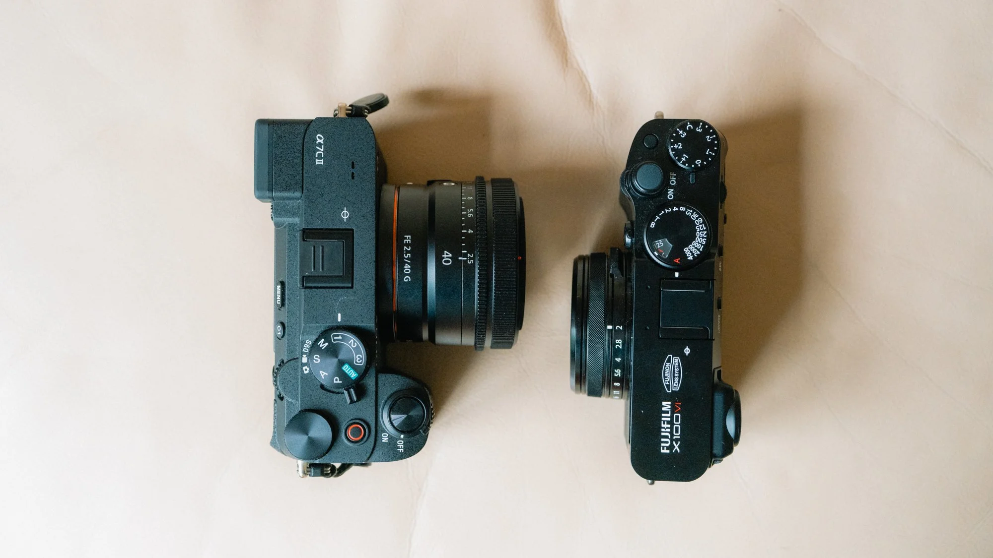 Fujifilm X100VI vs Sony A7CII / A7CR — Roman Fox